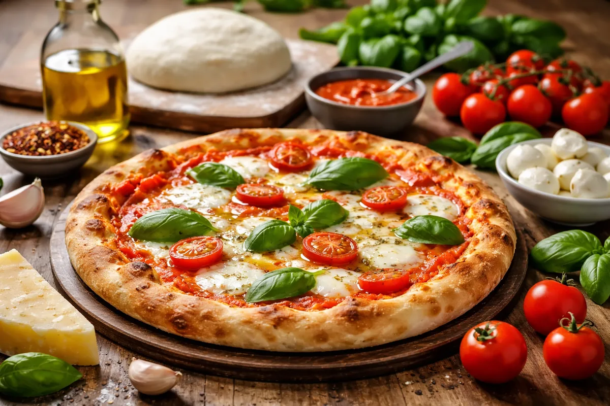 Comment préparer une pizza maison avec des ingrédients authentiques